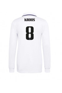 Real Madrid Toni Kroos #8 Voetbaltruitje Thuis tenue 2022-23 Lange Mouw